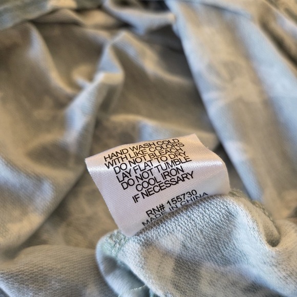 Jane + Delancey sz 3X green floral relaxed fit t-shirt top boho casual cottage - Picture 10 of 10